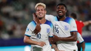 England U21 2-0 Israel U21: Anthony Gordon and Emile Smith Rowe put Young Lions into quarters