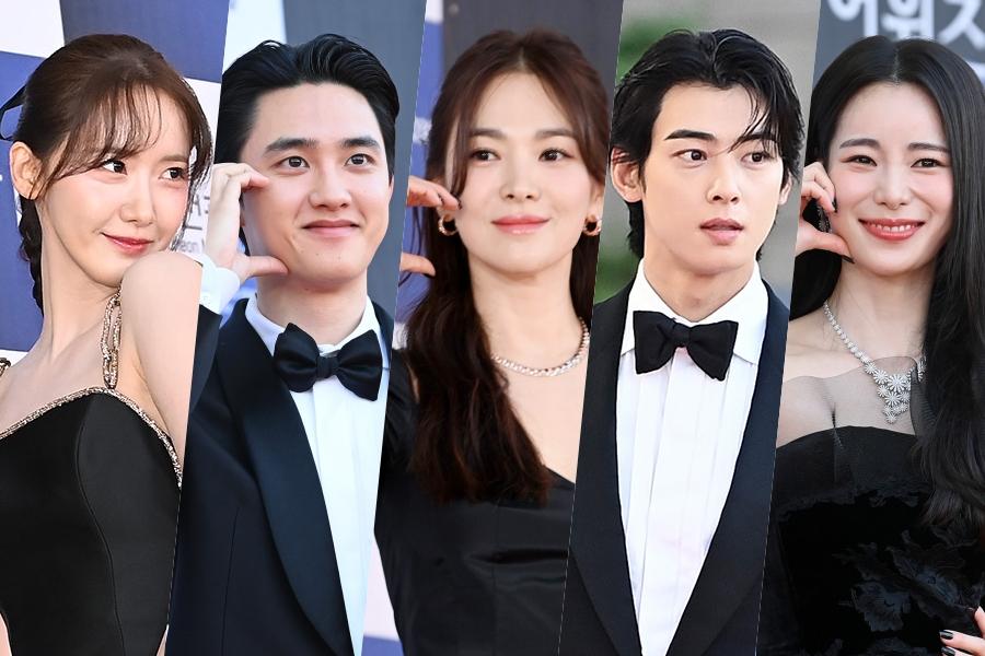 Stars Dazzle On The Red Carpet At 2nd Blue Dragon Series Awards