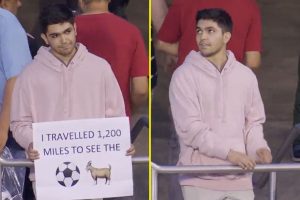 Fan travelled 1200 miles to see Lionel Messi only to realise he hadn’t started playing for Inter Miami