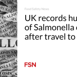 UK records hundreds of Salmonella cases after travel to Turkey