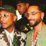 Styled By Ugo Mozie, Maluma Graced Pharrell Williams’ Louis Vuitton Debut Show In Paris