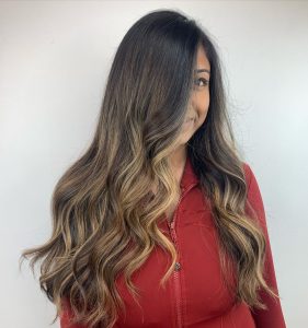Top 25 Black Hair with Blonde Highlights Ideas in 2021