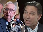 ‘Biden was a senator before I was even BORN’: Ron DeSantis, 44, tells Megyn Kelly why Mitch McConnell’s health scare and politicians over 80 are proof HE can bring ‘vigor’ to the White House