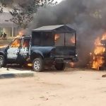 Gunmen Attack Abia Commissioner’s Convoy, Kill Two Policemen [GRAPHIC IMAGES]