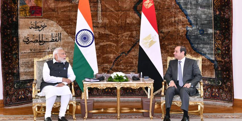 Egypt’s Sisi Welcomes India’s PM Modi, Announce Strategic Partnership Agreement