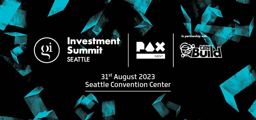 London Venture Partners, Square Enix, TinyBuild, Valve and more join GI Investment Summit at PAX