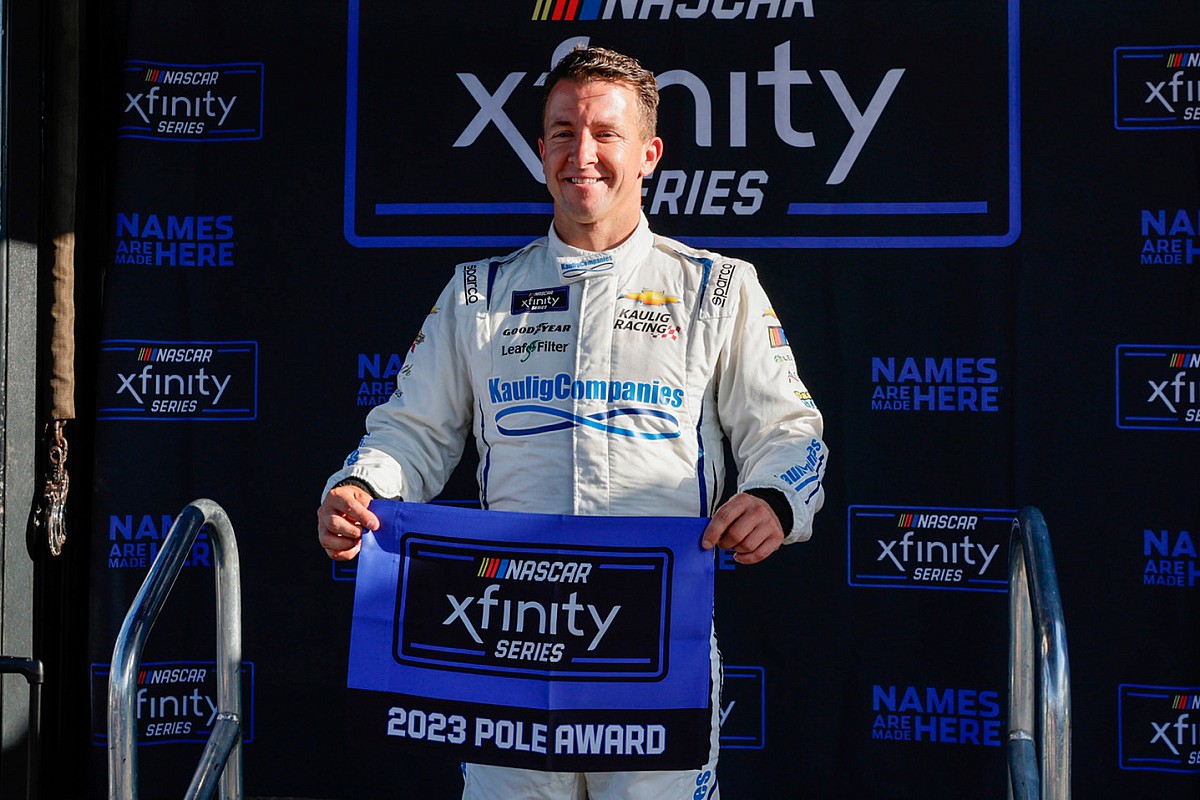 A.J. Allmendinger rockets to Xfinity pole at Road America