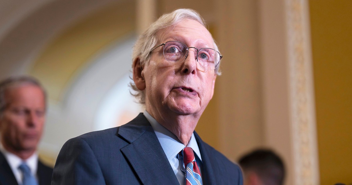 GOP senators express anxieties about Mitch McConnell’s health — and what comes next