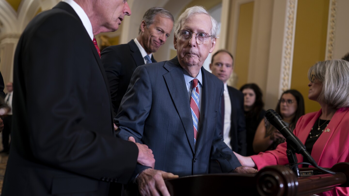 Sen. McConnell says he plans to serve his full term as leader despite questions about his health