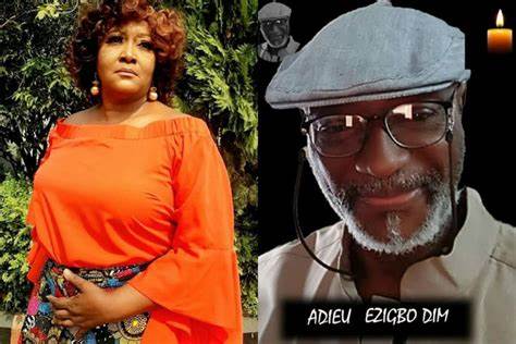 Actress, Ebele Okaro announces death of her Husband