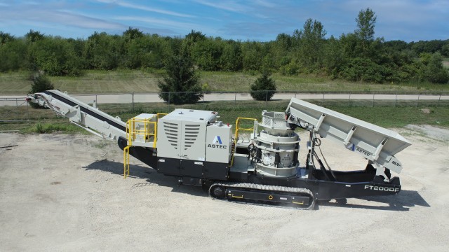 Astec Data Suite connects equipment from crushing to paving