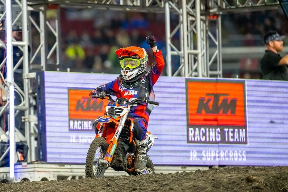 KTM Jr Supercross Set to Race at SMX World Championship Finale