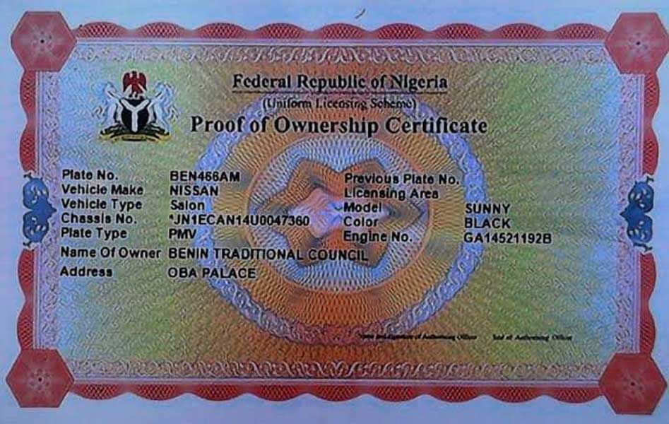 ‘Nigerians May Be Asked To Renew Their Birth Certificate Yearly’— Tax Expert Faults FG’s Car Ownership Fee