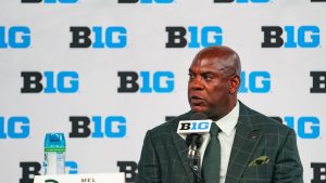 Mel Tucker Gets Fired Up Talking About Michigan At Big Ten Media Days