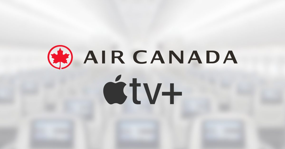 Apple TV+ partners with Air Canada to offer free in-flight entertainment content