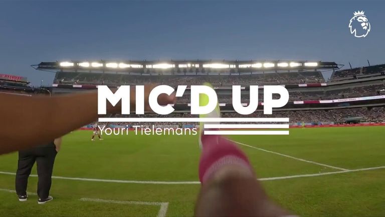 Spectacular player cam captures Youri Tielemans’ Aston Villa debut | Video | Watch TV Show | Sky Sports