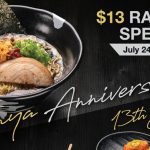 JINYA Ramen Bar Celebrating its 13th Anniversary in Style