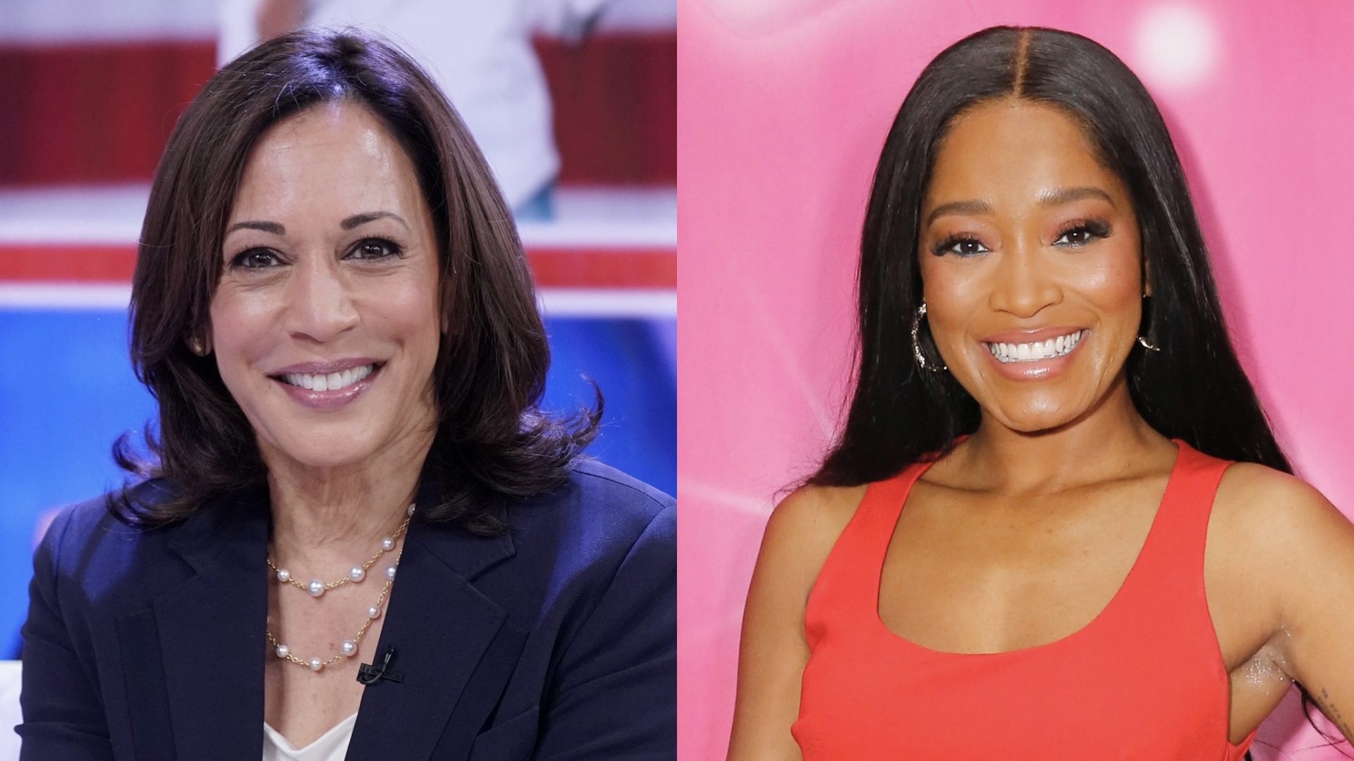 WATCH: Vice President Kamala Harris Reveals The Secret Behind Her ‘Magical’ Silk Press To Keke Palmer