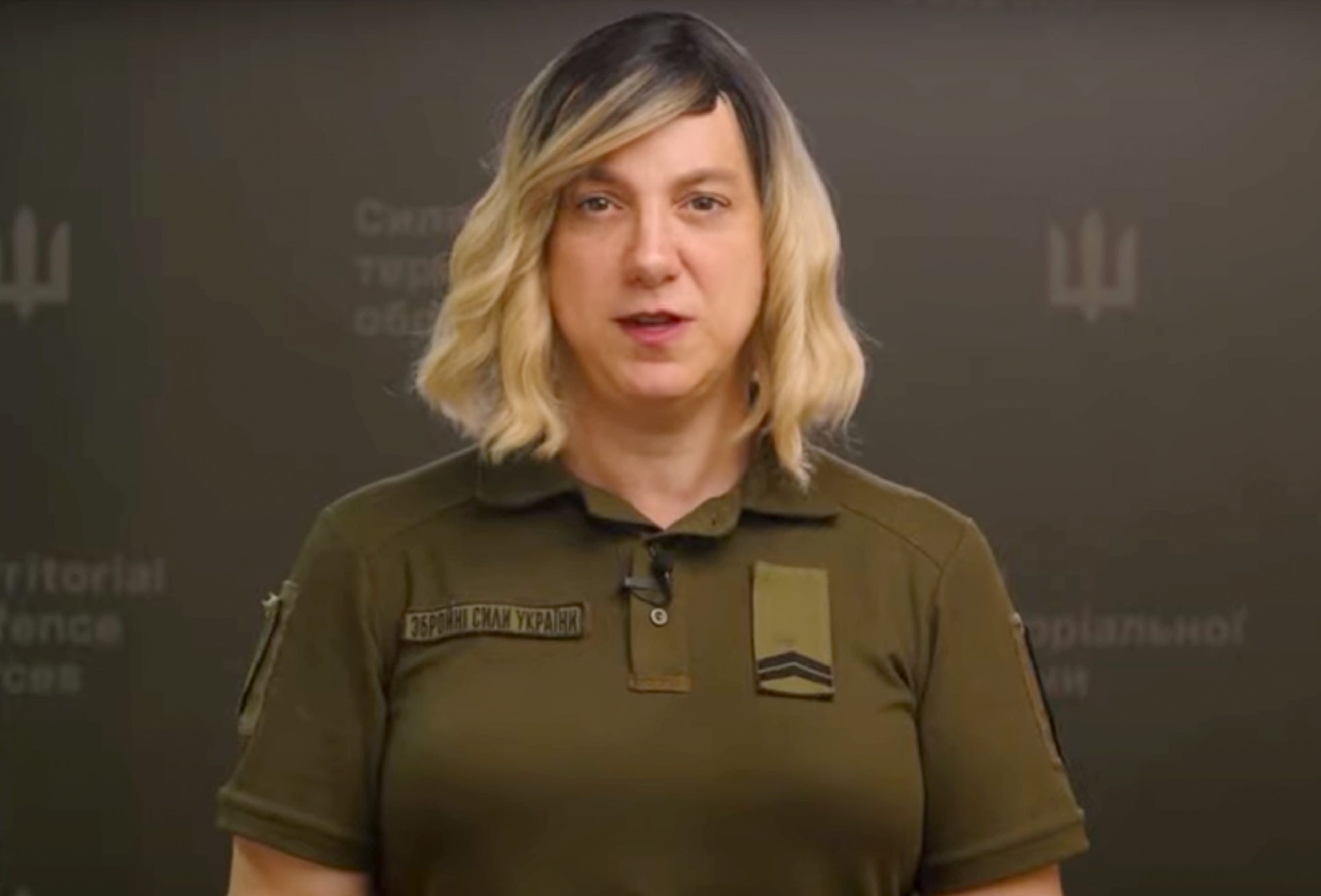 Ukraine Military Has a New Transgender Spokesperson