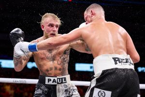 Jake Paul vs Nate Diaz full fight video highlights