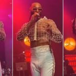 Flavour Stir Reactions Over His Outfit During Stage Performance In London [Video]