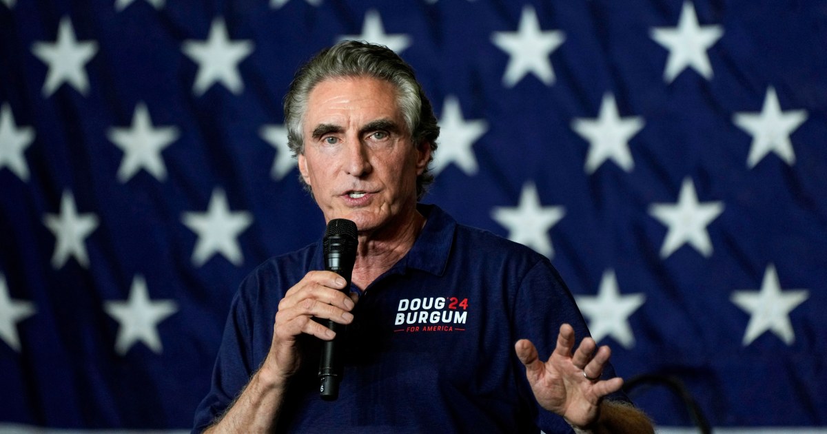 Doug Burgum super PAC plans an ad blitz for Iowa and New Hampshire