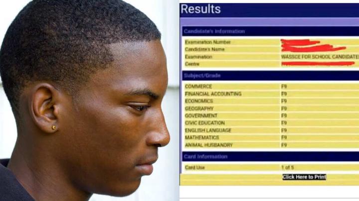 “He Got F9 in 9 Subjects”: Tears as Boy Fails 2023 WAEC Woefully, Comes Out With F9 in All Subjects He Wrote