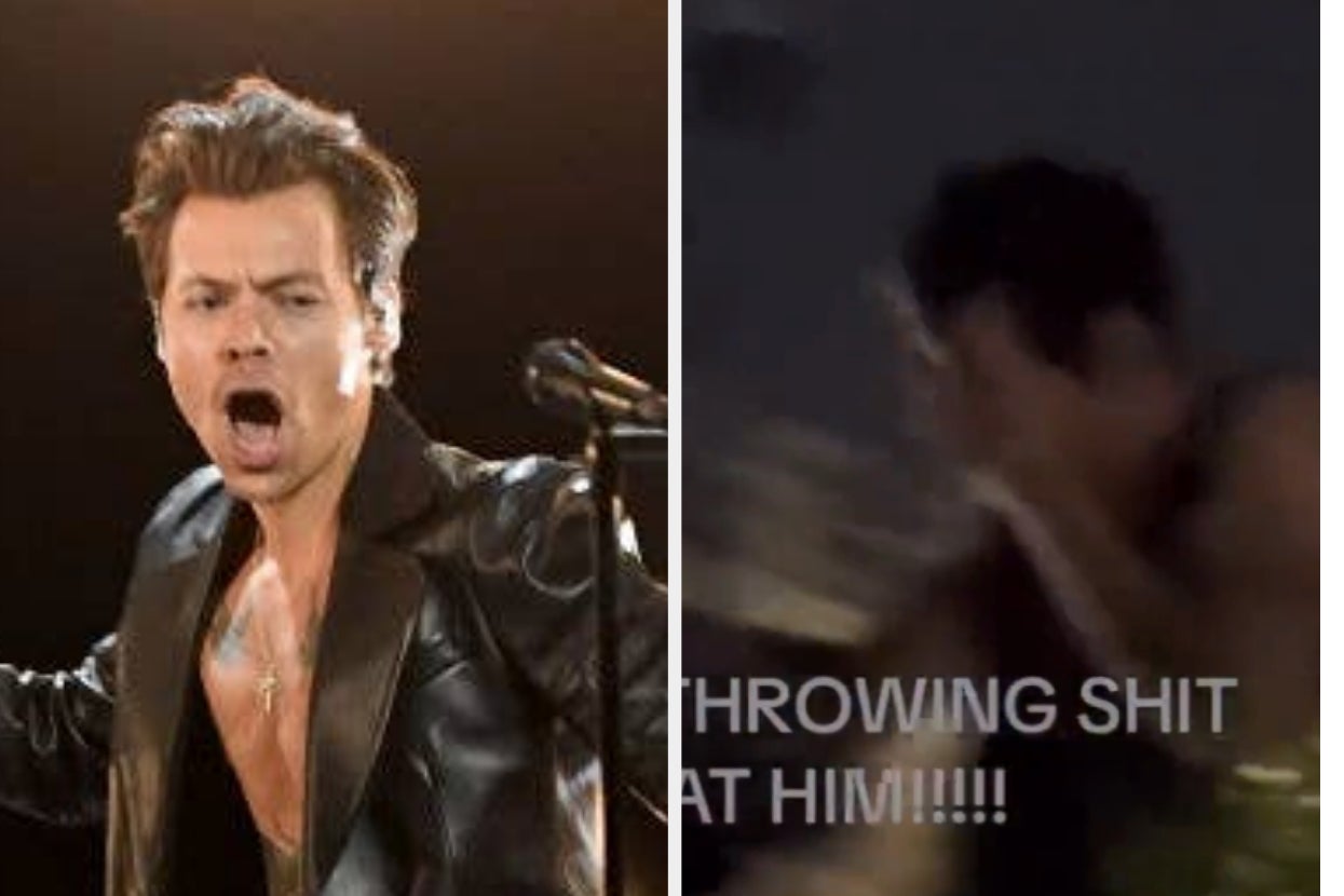 Someone Threw An Object At Harry Styles’s Face At His Concert In Vienna, And It’s Not OK