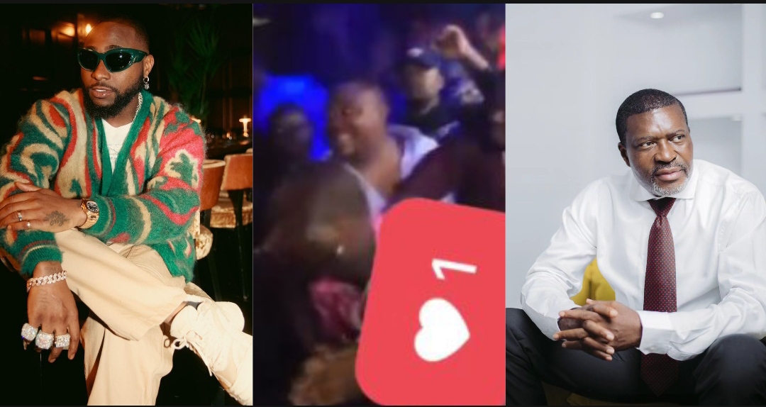 “Even Davido dey bow for Kanayo” – Reactions trail video of Davido and actor Kanayo O Kanayo (Watch)