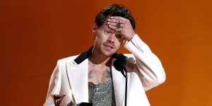 Harry Styles hit in face (again) by object thrown at concert