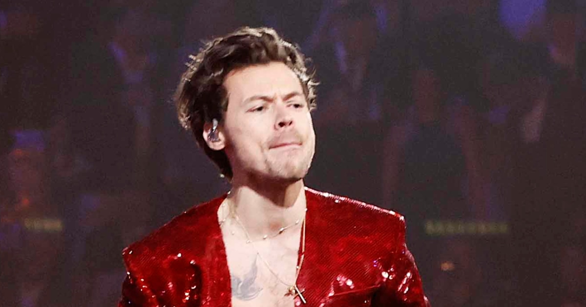 Harry Styles appears to become latest musician to be hit by an object while performing onstage