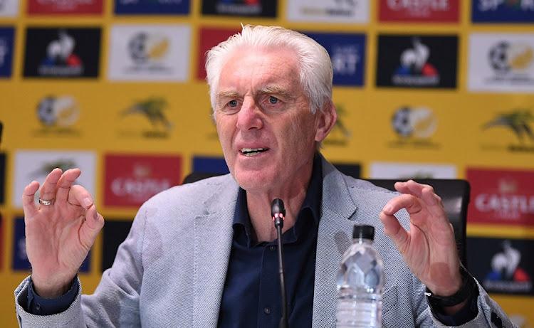 Bafana coach Broos reacts to 2026 FIFA W’Cup preliminary draw, sends strong message to Super Eagles and others