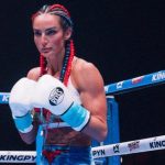 Pro-Fitness Athlete Whitney Johns Shows-Off Her Boxing as She Takes to the Heavy Bag