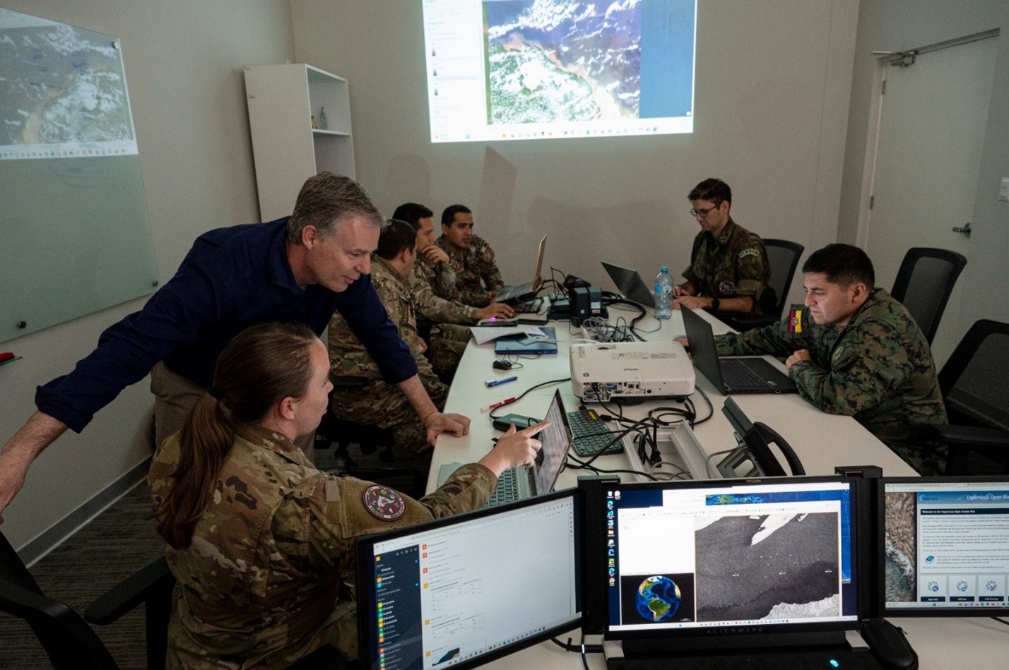 U.S. military and allies get a feel for the value of commercial satellite imagery