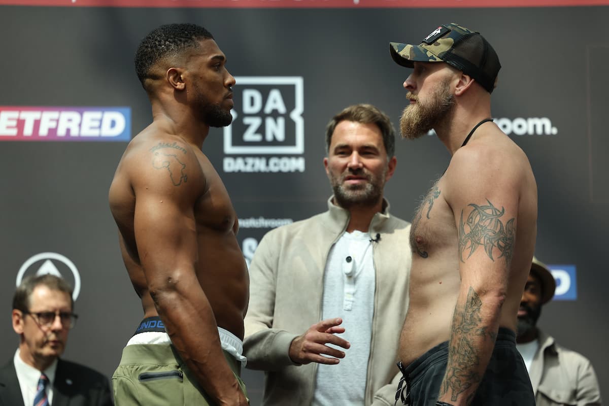 Joshua vs Helenius results, start time, live stream, main event, undercard