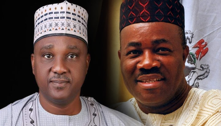 Akpabio, Abbas, Nweke, for public presentation of Omoniyi Ibietan’s book on Cyber Politics