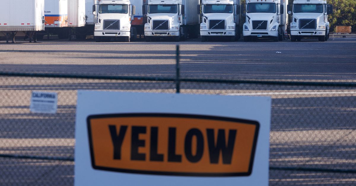 Some Yellow freight customers face post-bankruptcy sticker shock -analysts