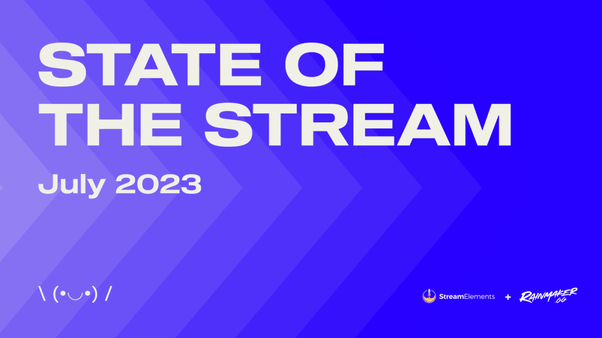 Twitch viewership flat in July, but new faces and games rise | StreamElements State of the Stream