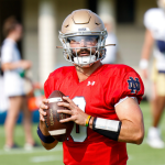 Sam Hartman Has Won The Notre Dame Locker Room