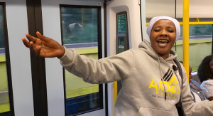 ‘Athuri’ singer Martha Wa Mau thrills passengers with Akorino gospel in London train