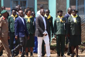 Ruto arrives in style for Nyanza tour after ditching motorcade