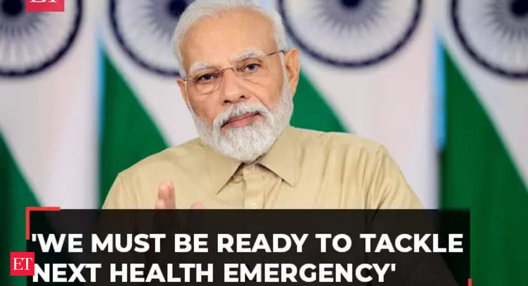 ‘We must be ready to respond to next health emergency’: PM Modi addresses G20 Health Ministers meet