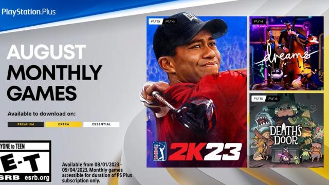 PlayStation Plus Monthly Games for August 2023 Announced