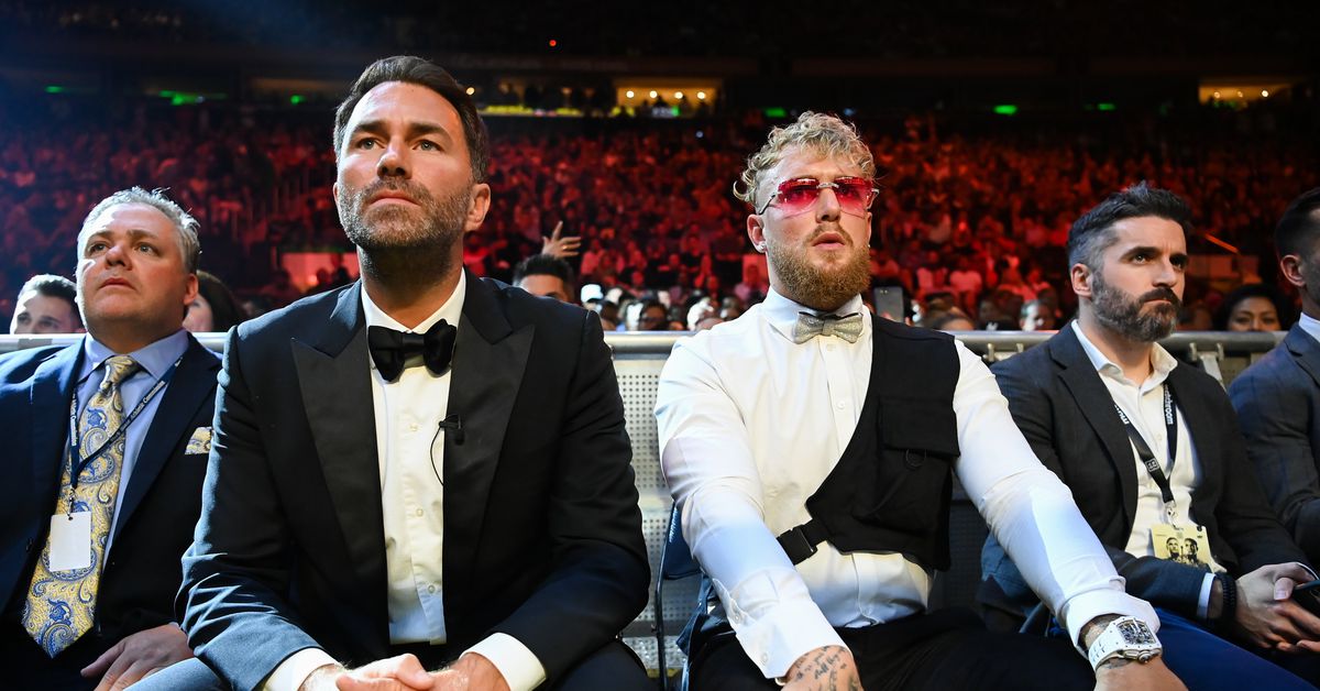 Eddie Hearn on ‘awful’ Jake Paul vs. Nate Diaz fight: ‘These guys wouldn’t win a state title’