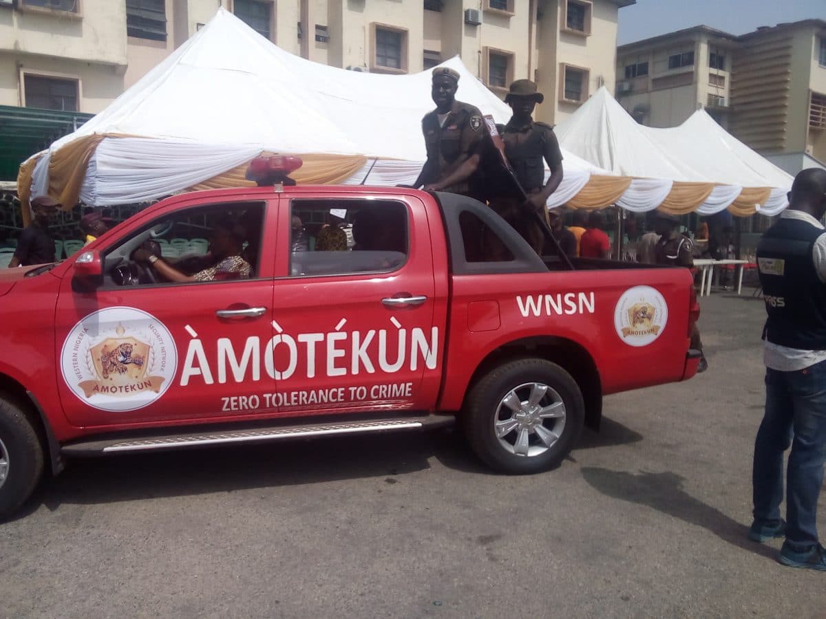 Amotekun Arrests Minors for Faking Kidnap, Demanding N100k Ransom From Parents