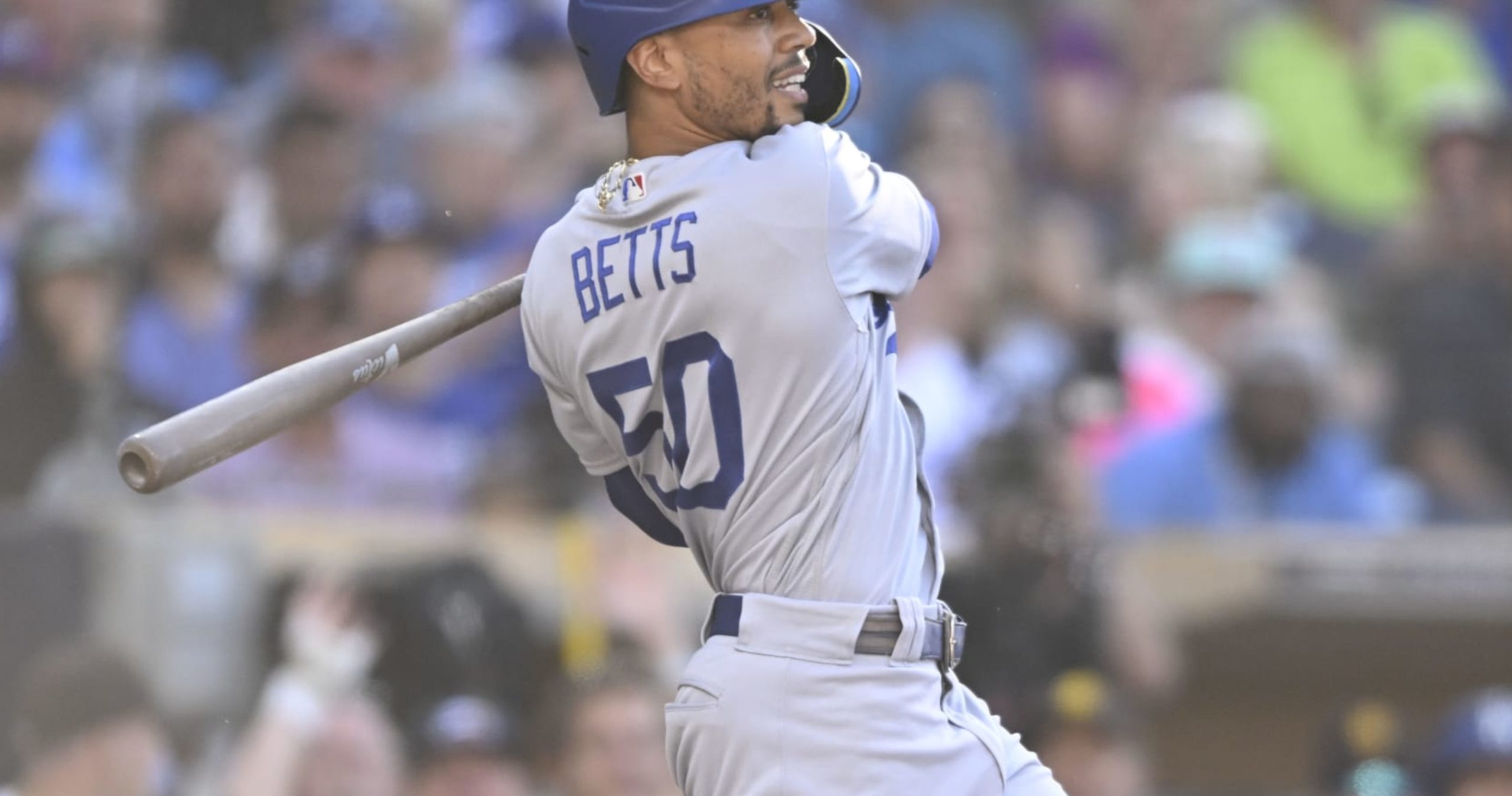 Mookie Betts HR Prompts Dodgers Fan to Give Baby Outfielder’s Name