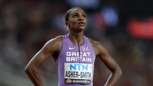 Asher-Smith ‘really not happy’ after finishing eighth in 100m final