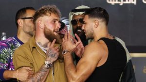Jake Paul Favored To Beat Tommy Fury In Saudi Arabian Clash