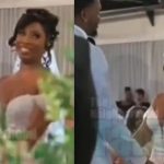 Mild drama as Bride refuses to recite wedding vows about obeying her husband