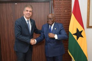 Cohen presses Israel’s position in African Union during Ghana visit